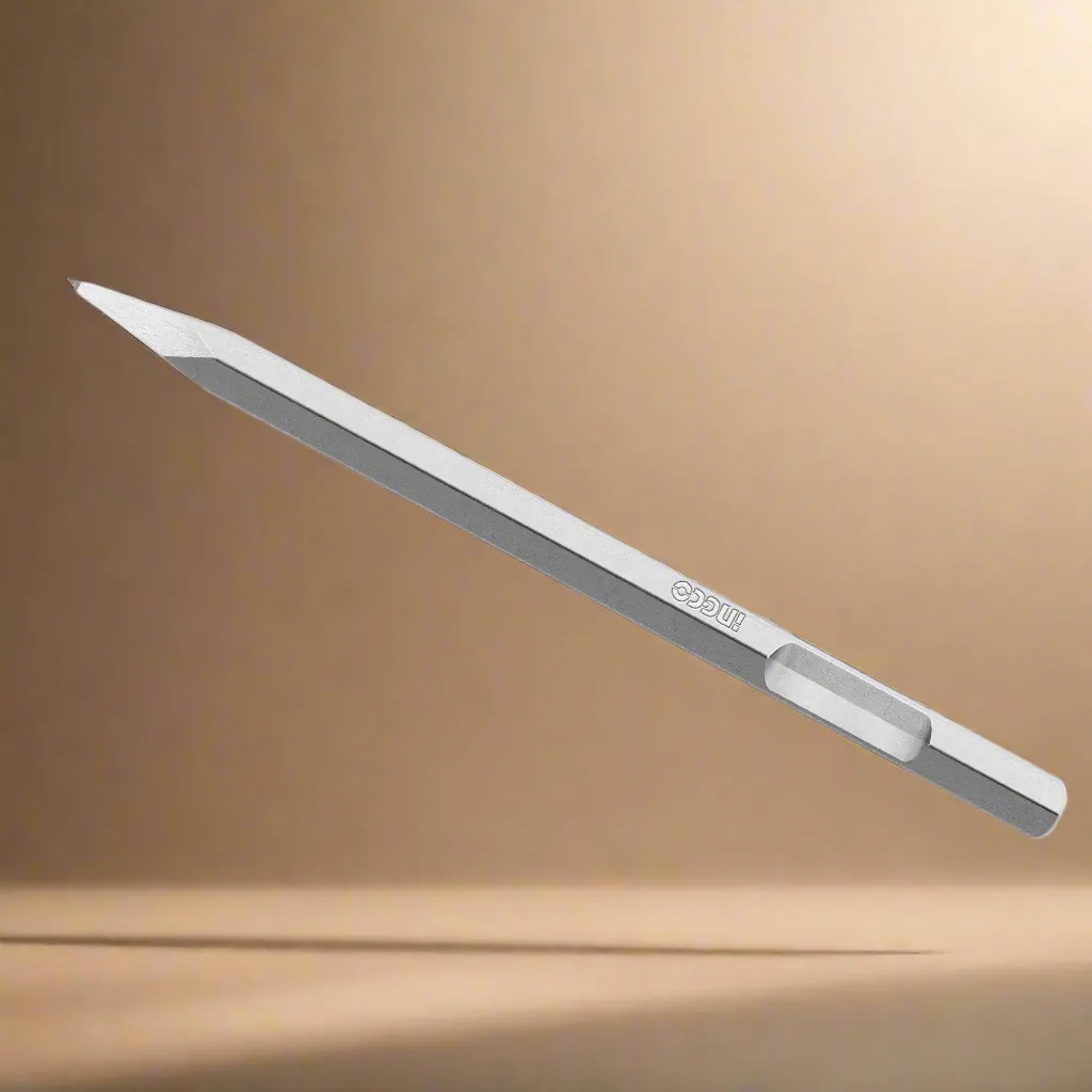 Ingco Hex Chisel 28x520mm - Pointed & Flat