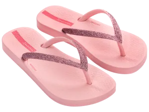 Ipanema Kid's Ana Sparkle Flip Flop - Pink / Light Pink
