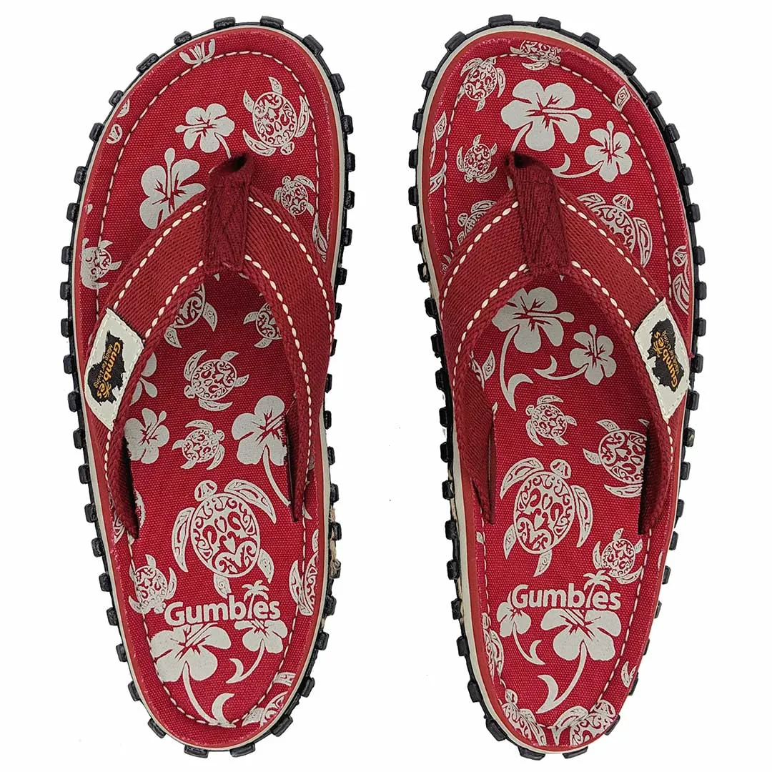 Islander Flip-Flops - Men's - Pacific Red