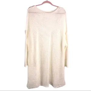 Ivory Oversized Sweater or Coverup
