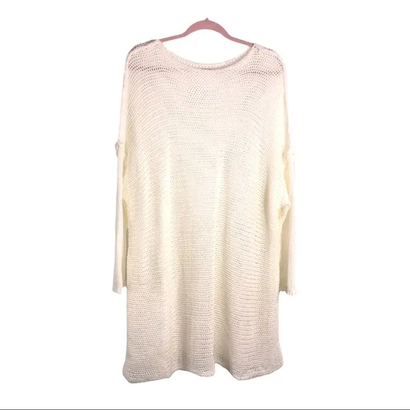 Ivory Oversized Sweater or Coverup