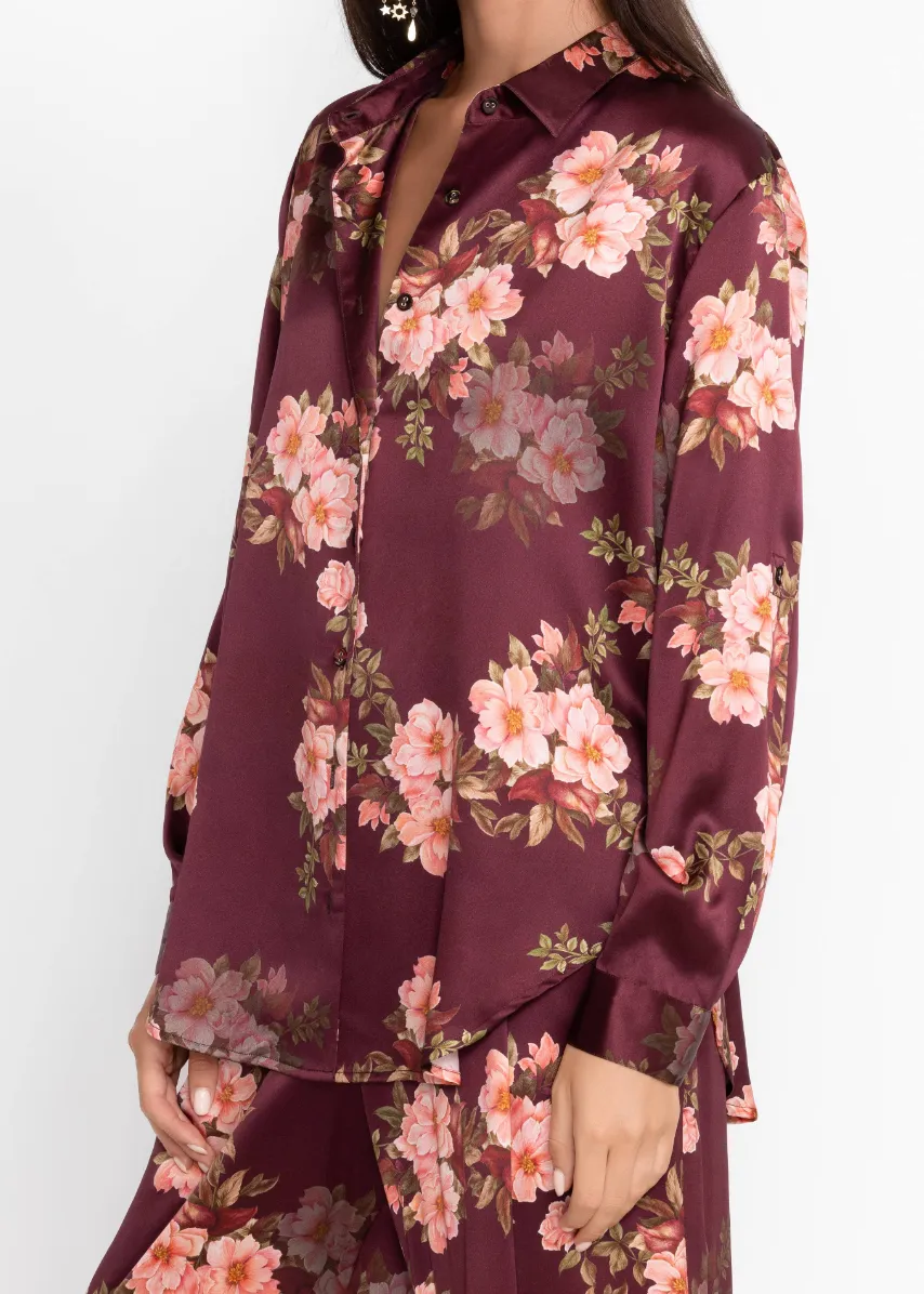 Johnny Was Amanza Roll Sleeve Shirt Winonna