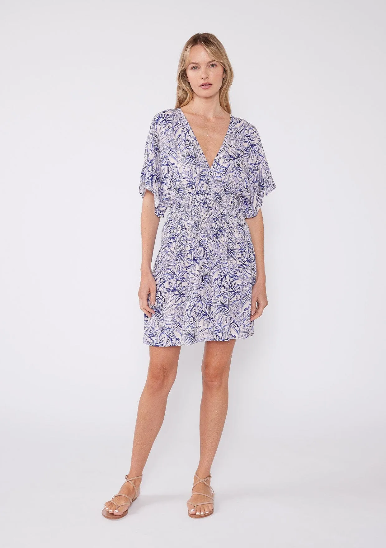 Jordyn Smocked Mini Dress
