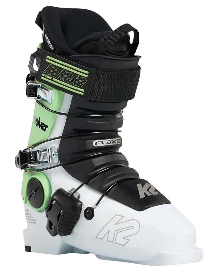 K2 Revolver FL3X Women's Ski Boots - White / Teal - 2023