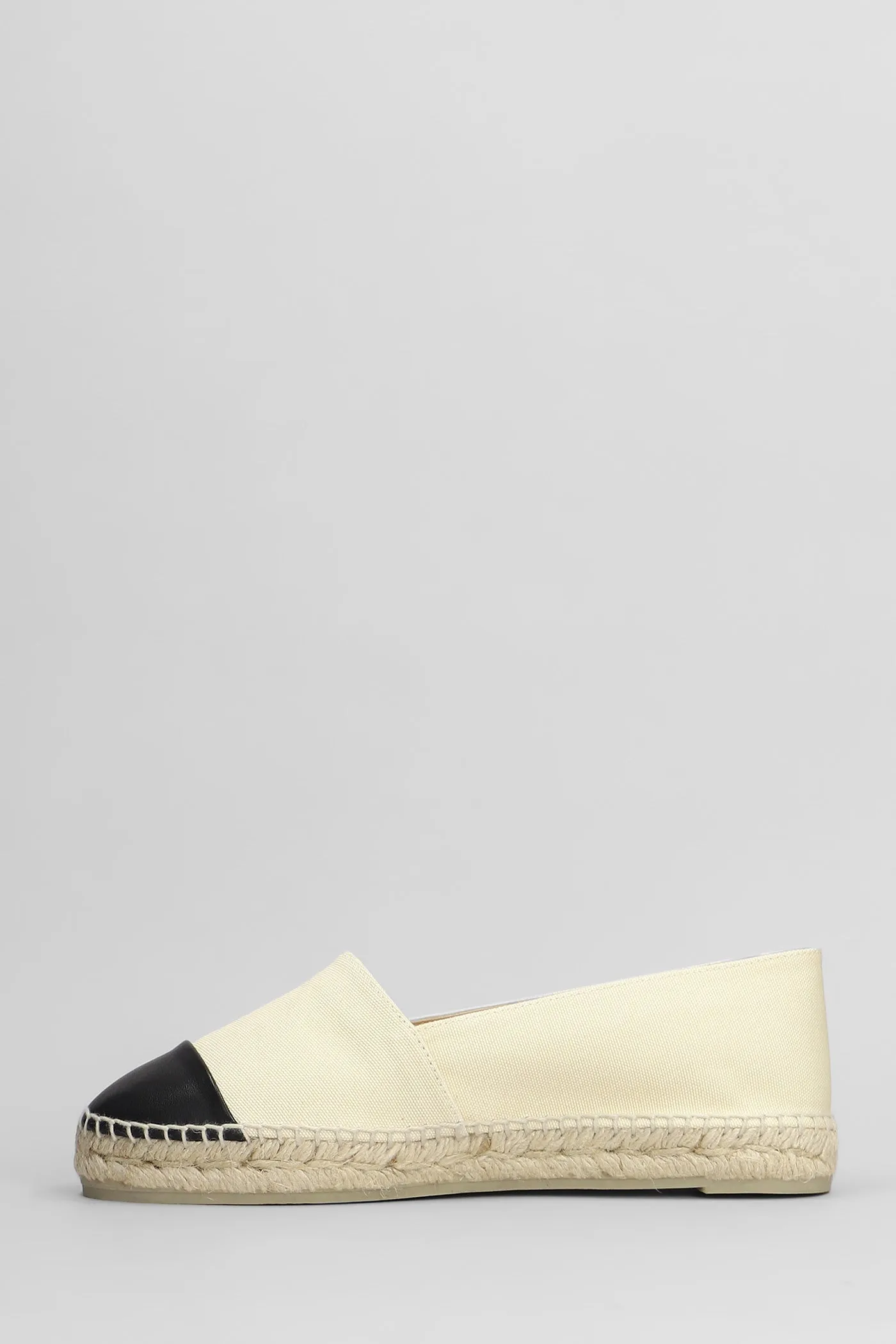Katty-264 Espadrilles in beige canvas
