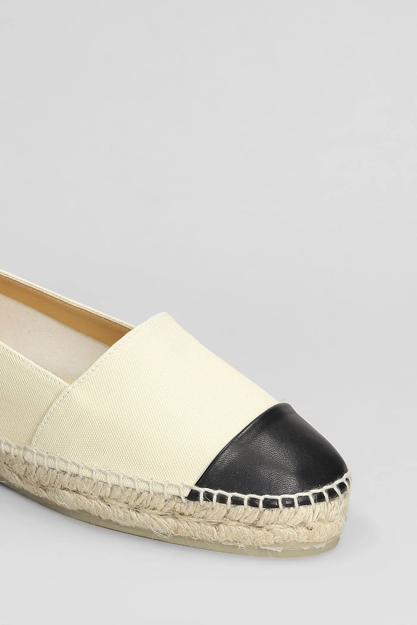 Katty-264 Espadrilles in beige canvas