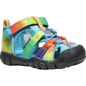 Keen Seacamp II CNX T Sandal - Vivid Blue/Original Tie Dye