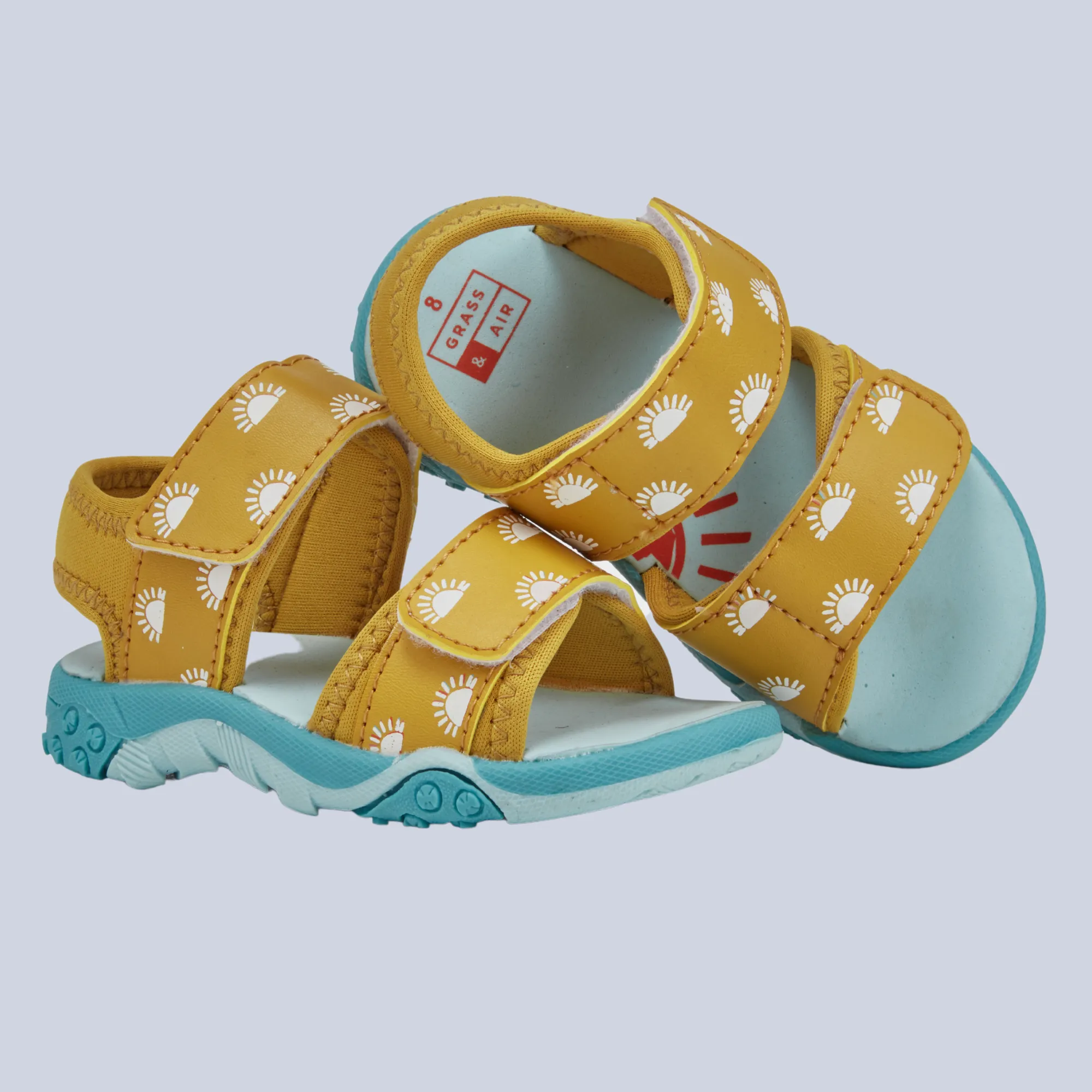 Kids Ochre Colour-Changing Sandals