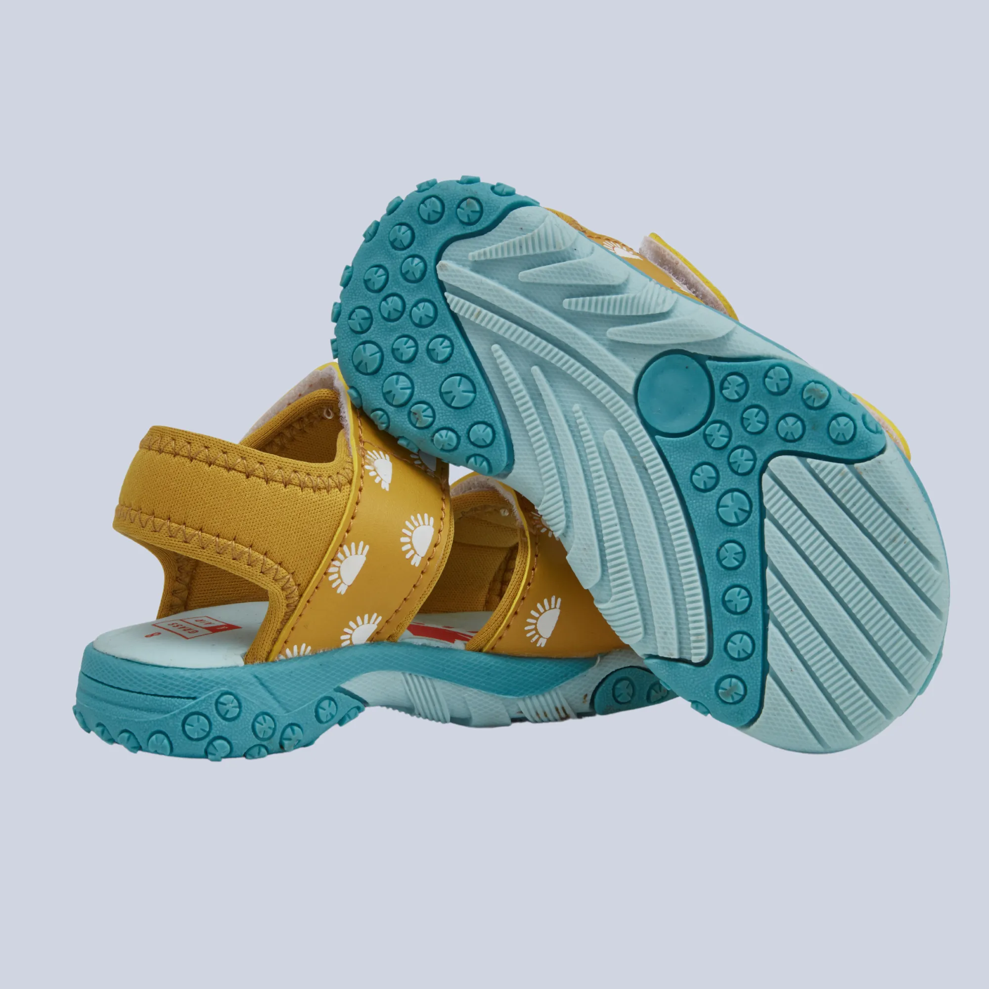 Kids Ochre Colour-Changing Sandals