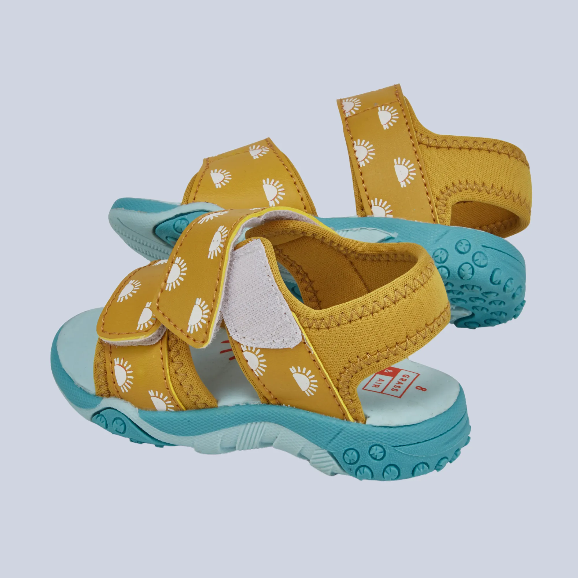 Kids Ochre Colour-Changing Sandals