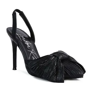 Kiki High Heel Bow Slingback