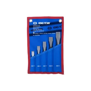 King Tony 1025PRN Flat Chisel Set - 5 Piece