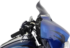 Klock Werks KW050101992014 6.5in. Flare Windshield - Dark Smoke