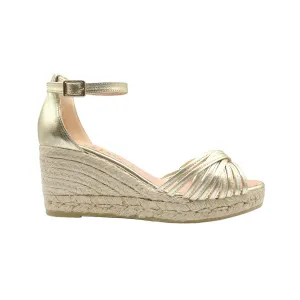 KLOSSI Gold espadrilles