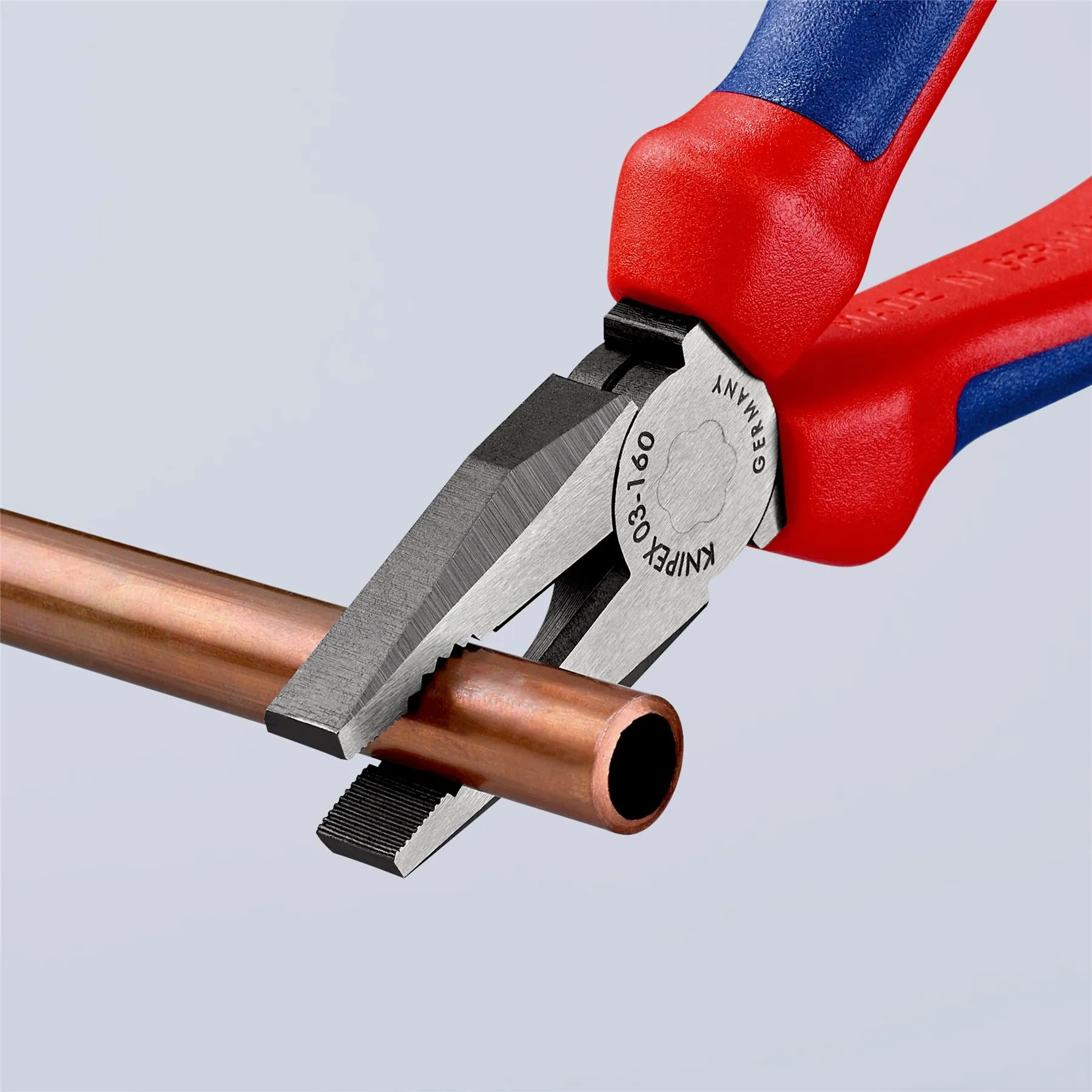 KNIPEX Combination Pliers 160mm Multi Component Grips 03 02 160 SB