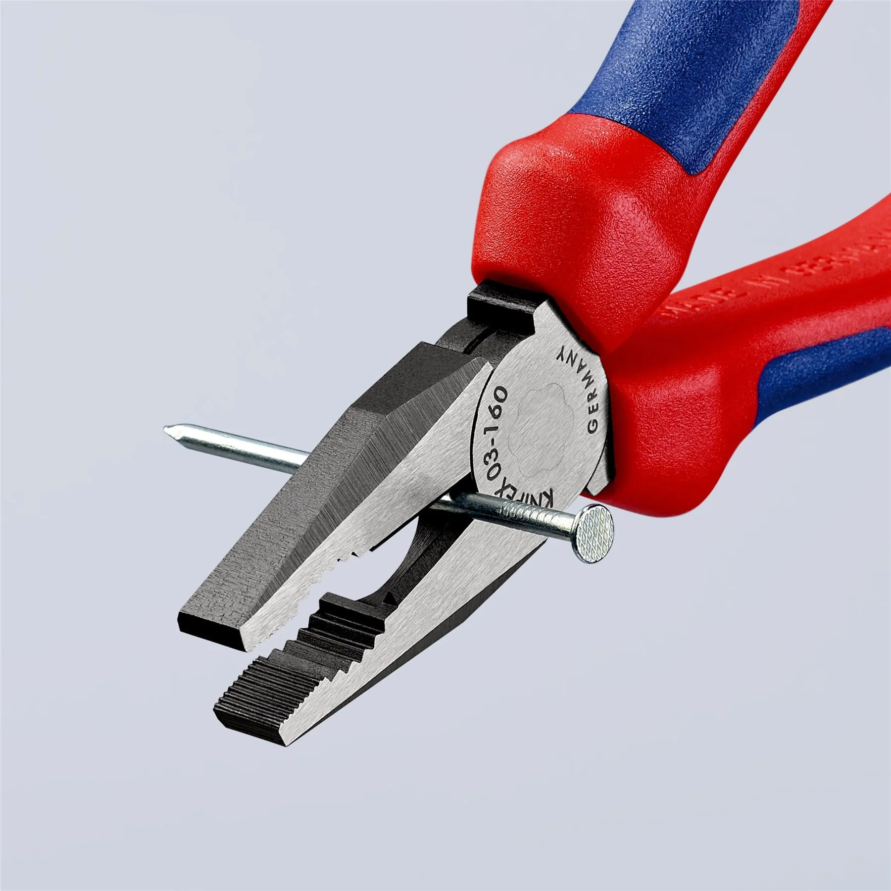 KNIPEX Combination Pliers 160mm Multi Component Grips 03 02 160 SB