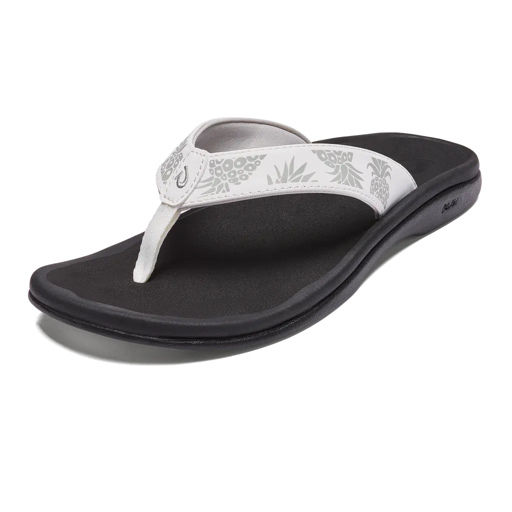 LADIES OLUKAI 'OHANA - WHITE/HUA