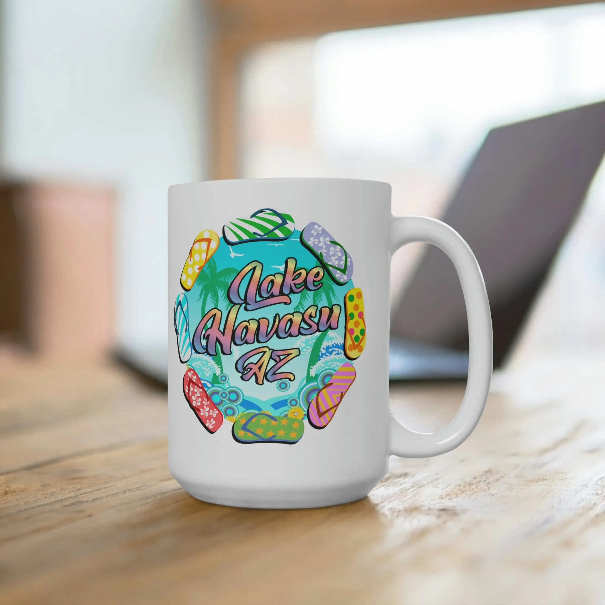 Lake Havasu City Flip-Flops Coffee Mug
