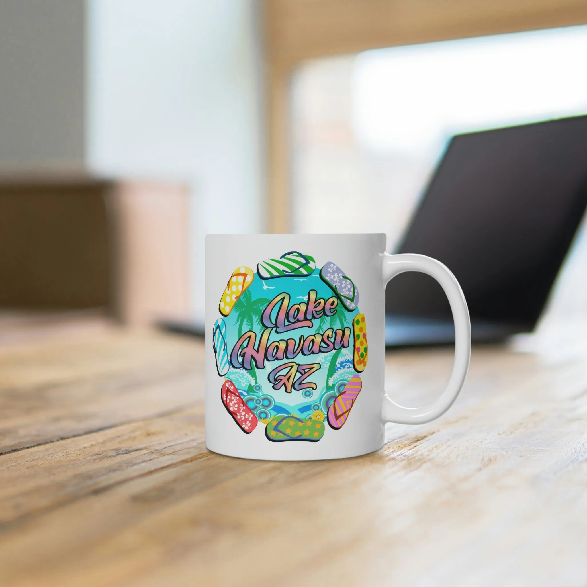 Lake Havasu City Flip-Flops Coffee Mug