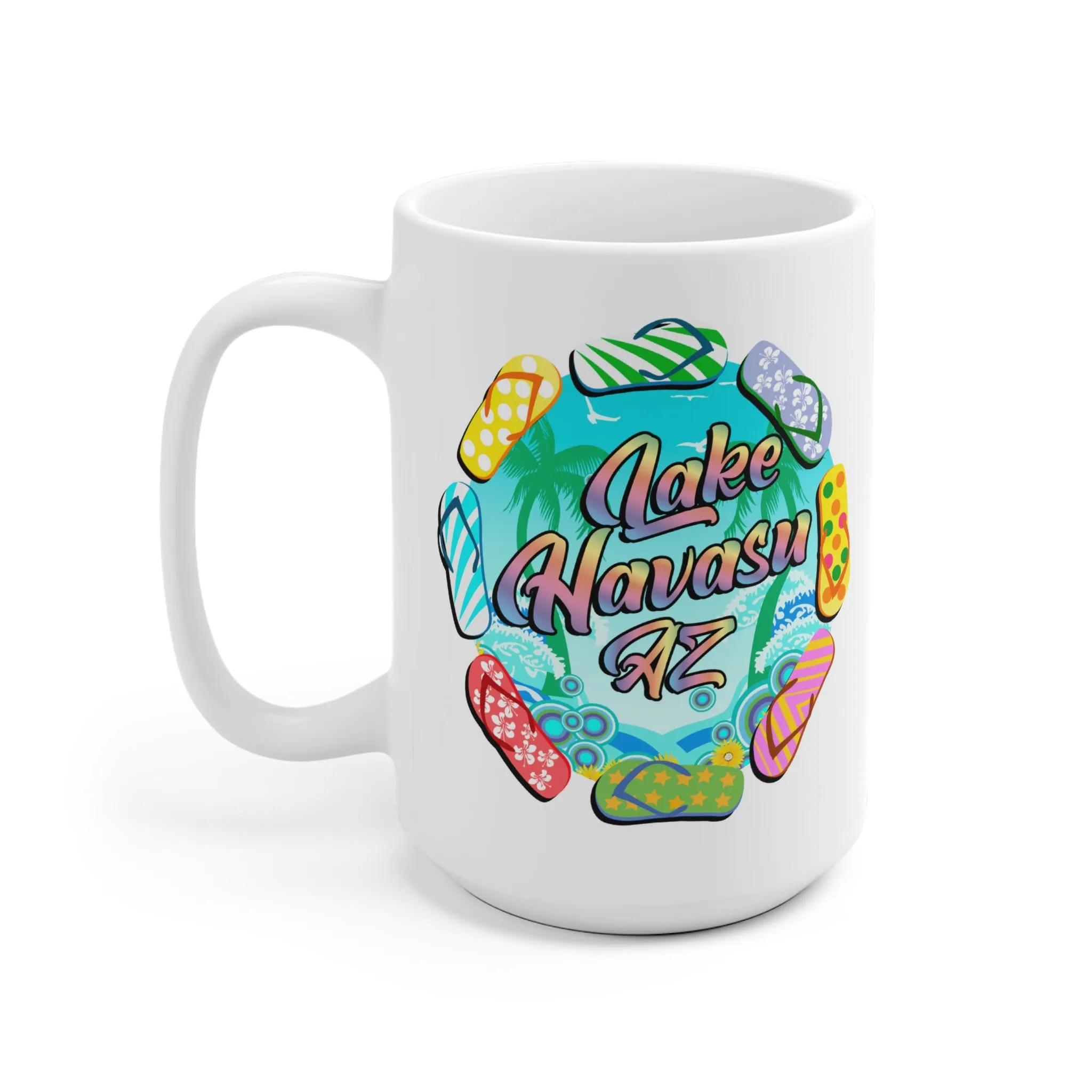 Lake Havasu City Flip-Flops Coffee Mug