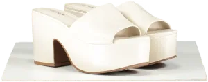 Larroude Cream The Miso Platform Sandals UK 5 EU 38 👠