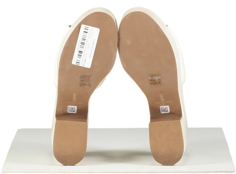 Larroude Cream The Miso Platform Sandals UK 5 EU 38 👠