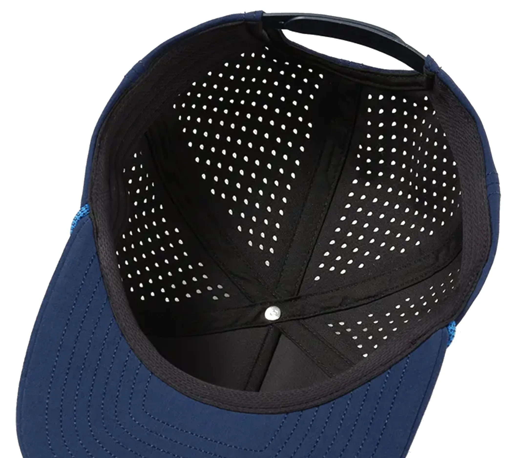 Laser Perforated Snapback Hat