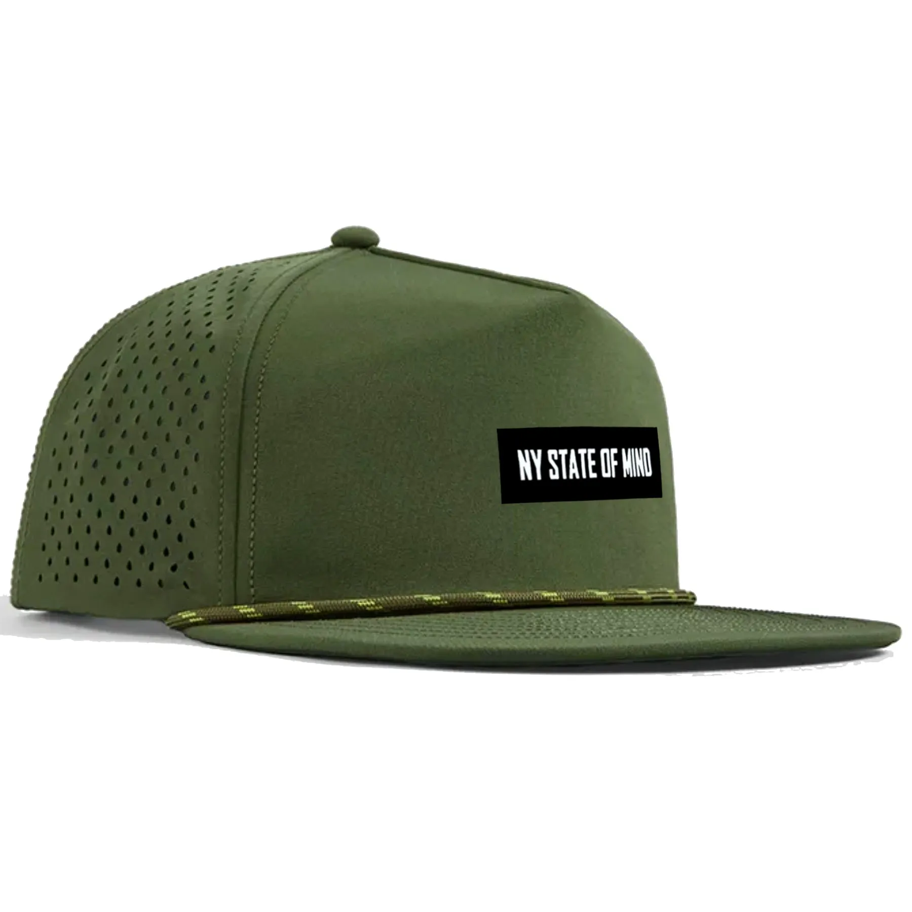Laser Perforated Snapback Hat