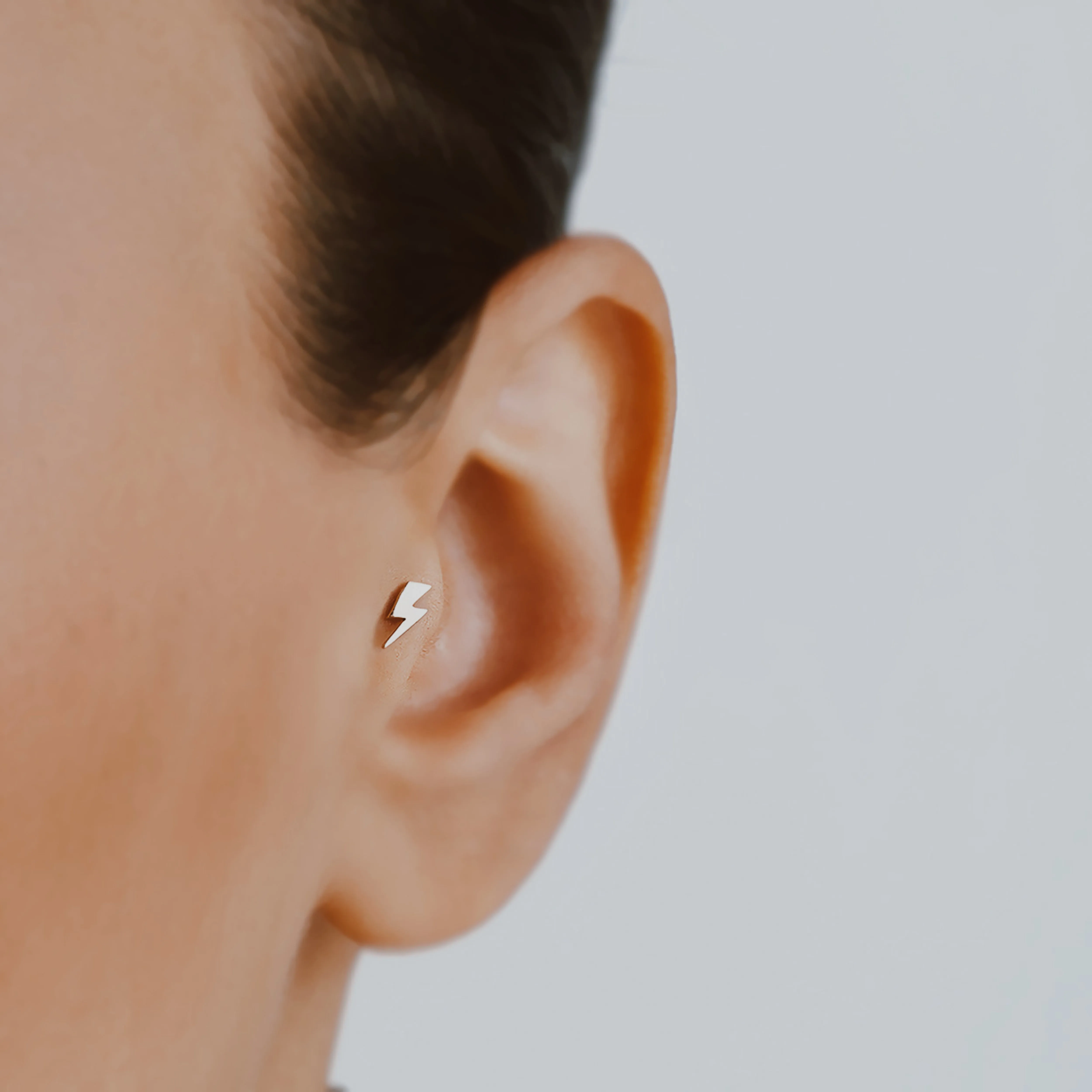 Lightning Flatback Stud