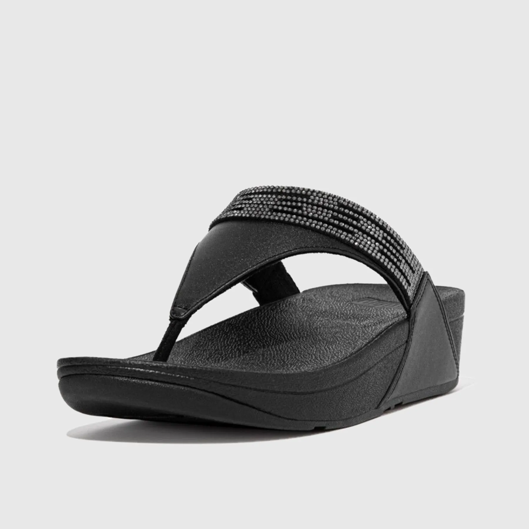 Lulu L/Crystal Black Comfort Sandal - EU3-090