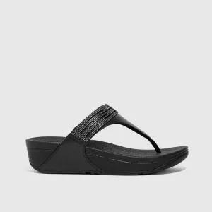 Lulu L/Crystal Black Comfort Sandal - EU3-090
