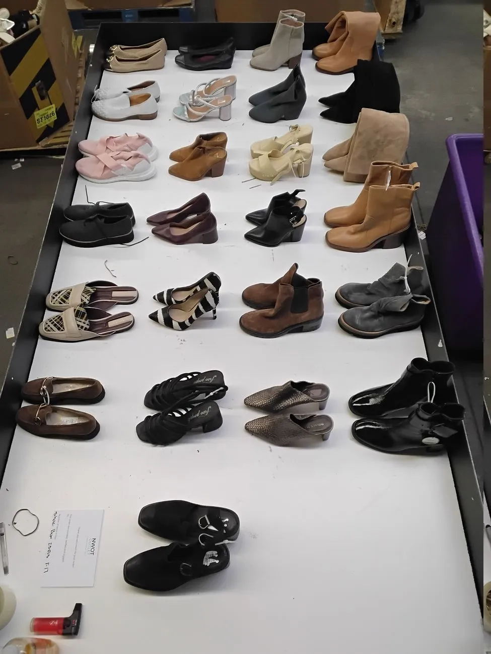 Luxury Fashion Retailer | Premium Shoes | Shelf Pulls & Returns | 25 Pieces | Small Box #F-17