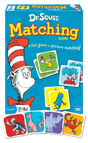Matching Game Dr Suess