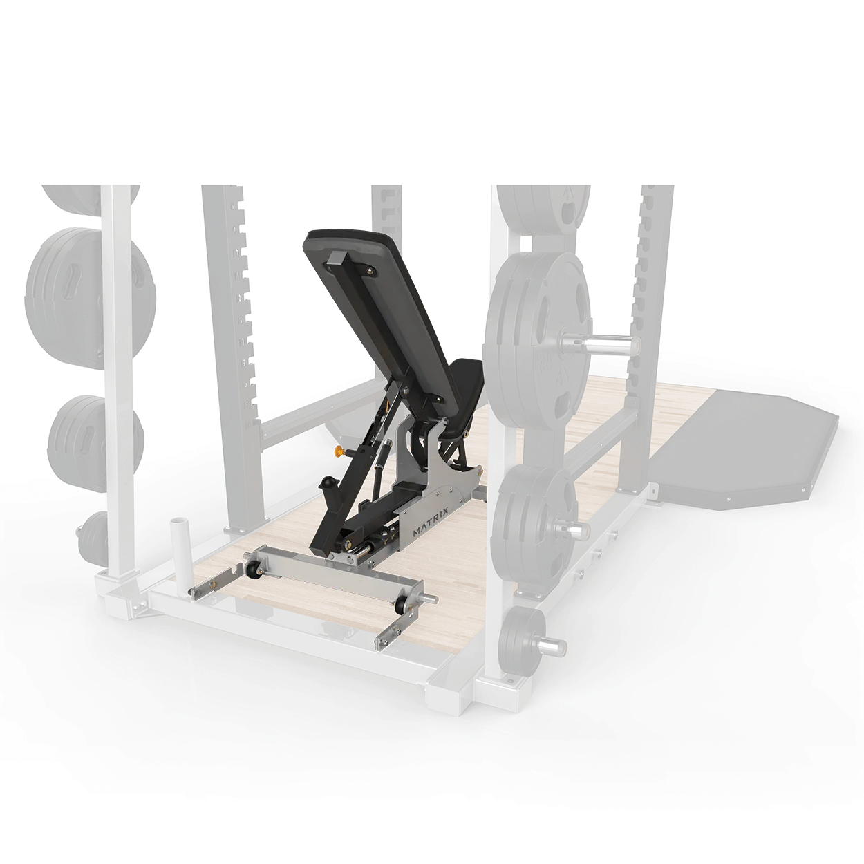Matrix Magnum Flat-To-Incline Bench W/ Horizontal Adjustment