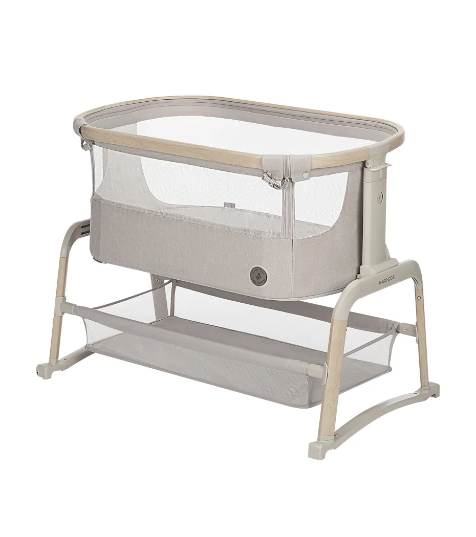 Maxi Cosi Iora Air Co-Sleeper - Classic Beige Bundle