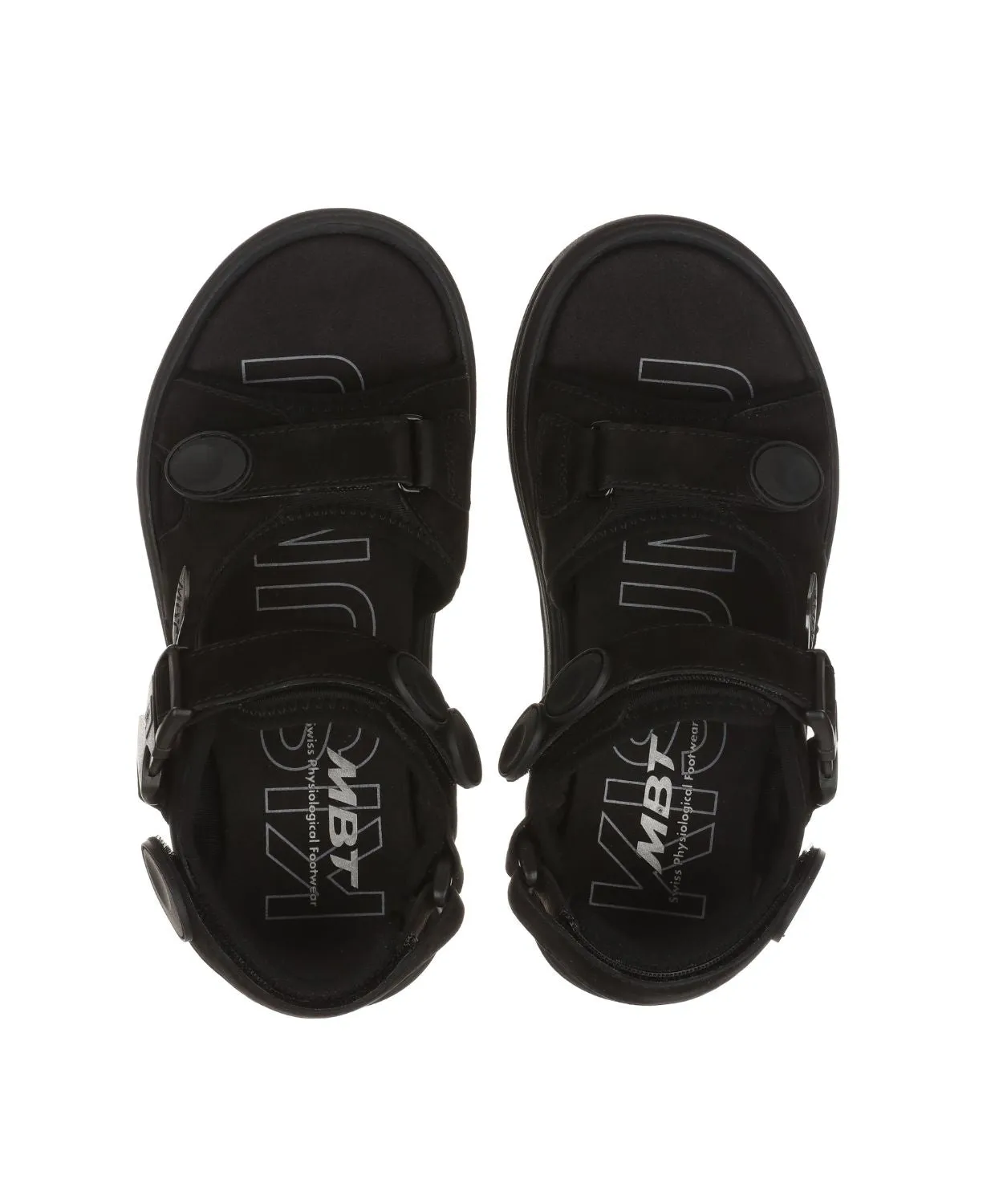 MBT Kisumu Classic Black Womens Sandals