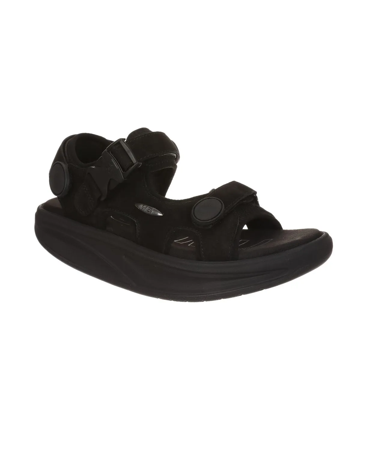 MBT Kisumu Classic Black Womens Sandals
