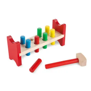 Melissa & Doug Classic Toy Pound-A-Peg