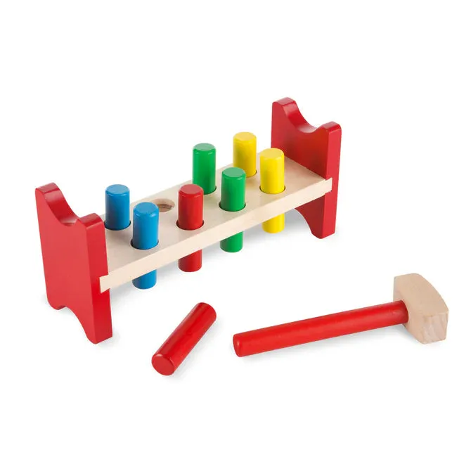 Melissa & Doug Classic Toy Pound-A-Peg
