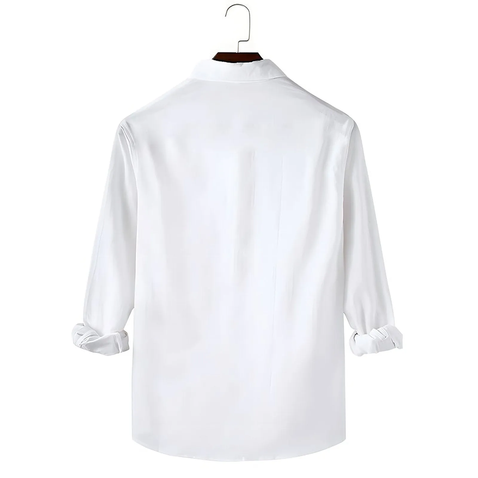Men's Casual Cocktail Bottle Printed Long Sleeve Shirt 2312000272