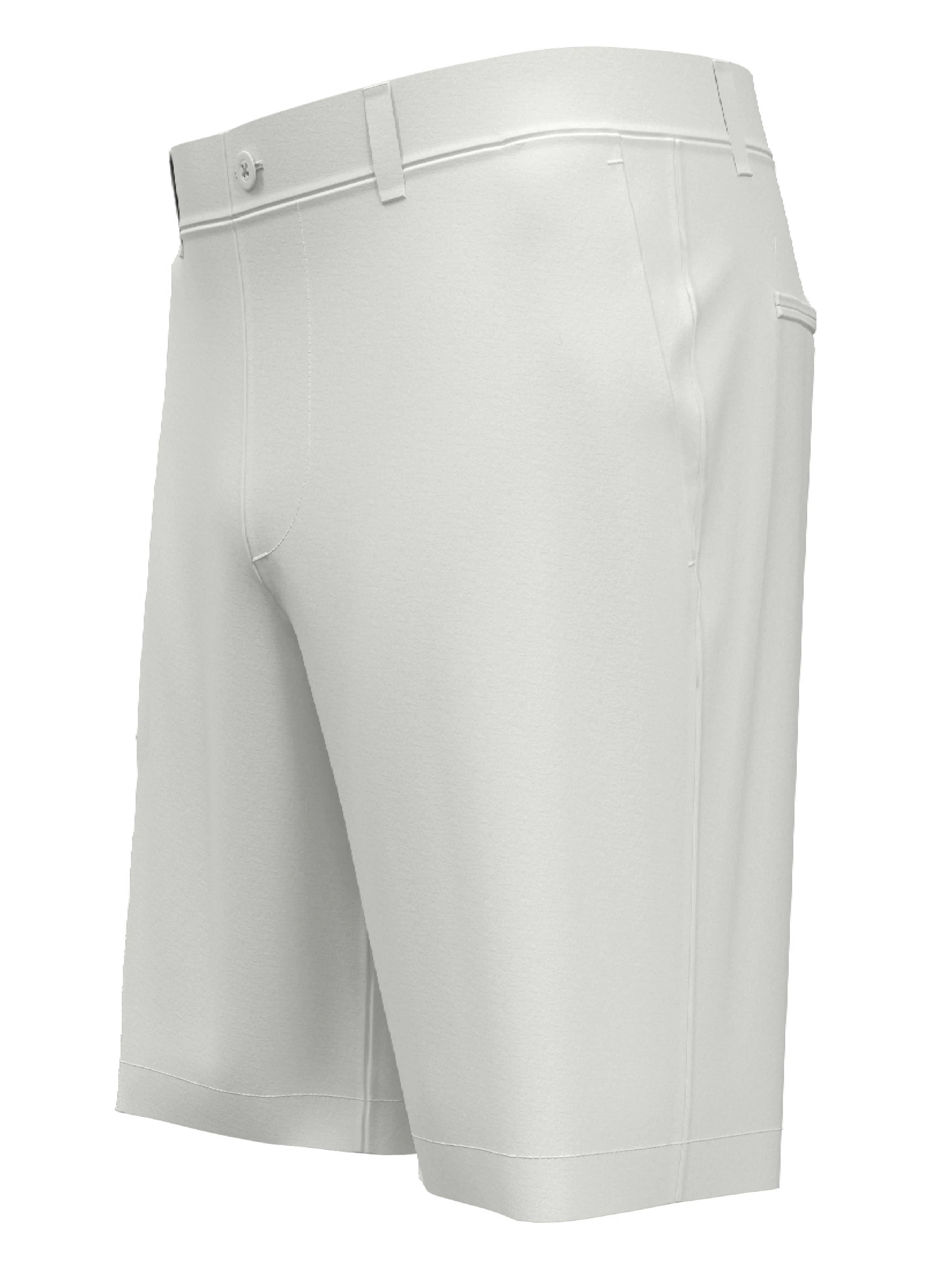 Mens Flat Front Solid Cargo Short