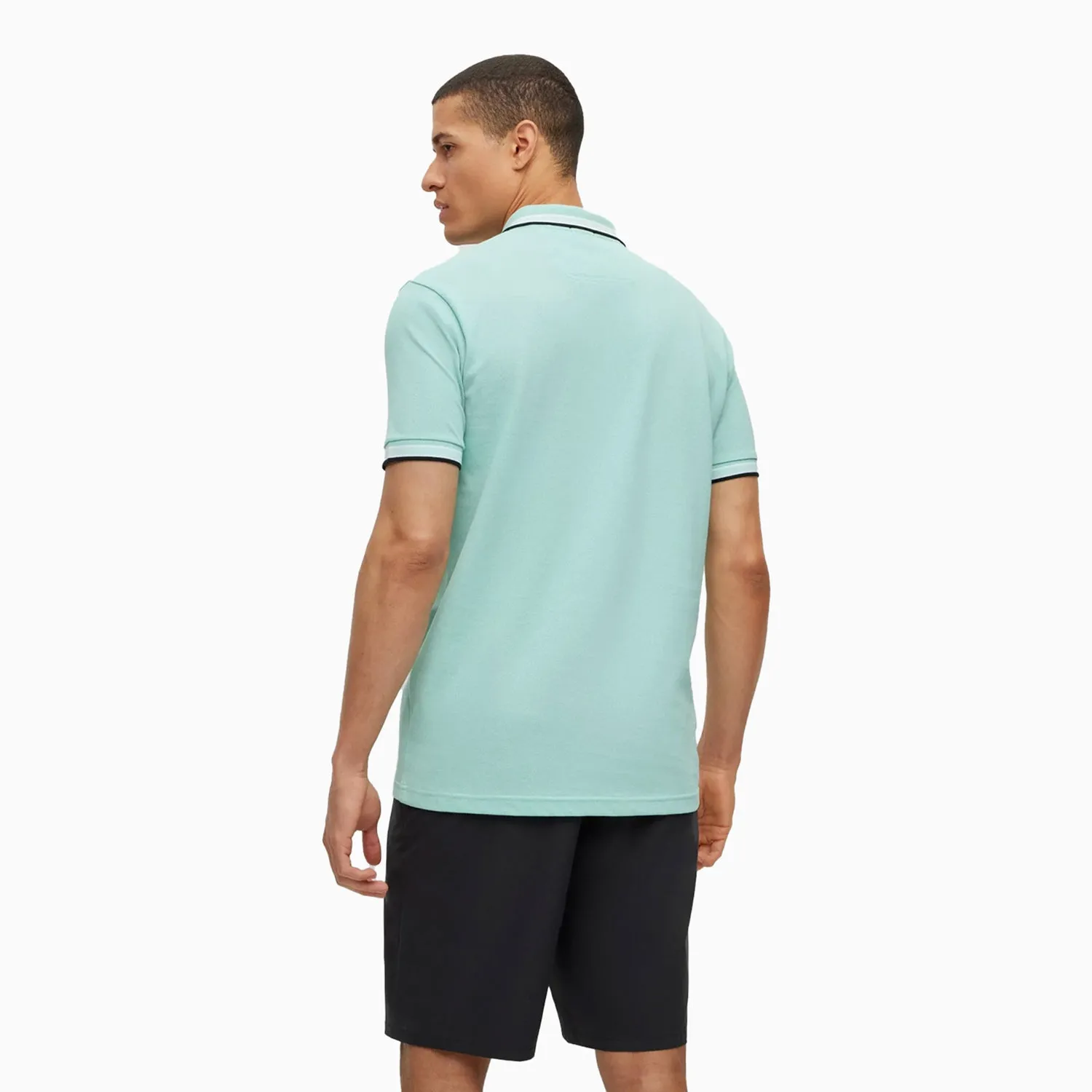 Men's Organic Cotton Polo Shirt With Logo