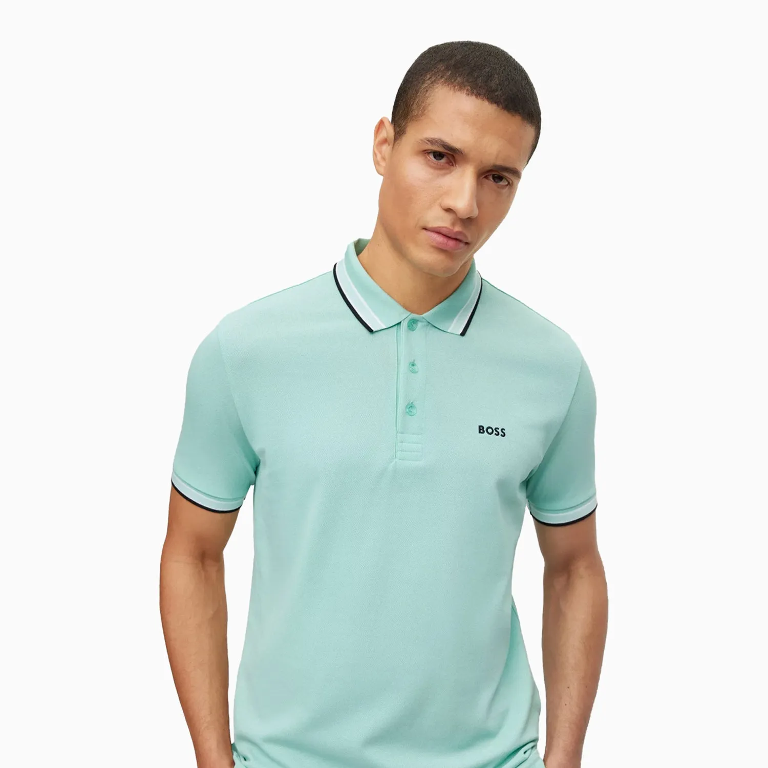Men's Organic Cotton Polo Shirt With Logo