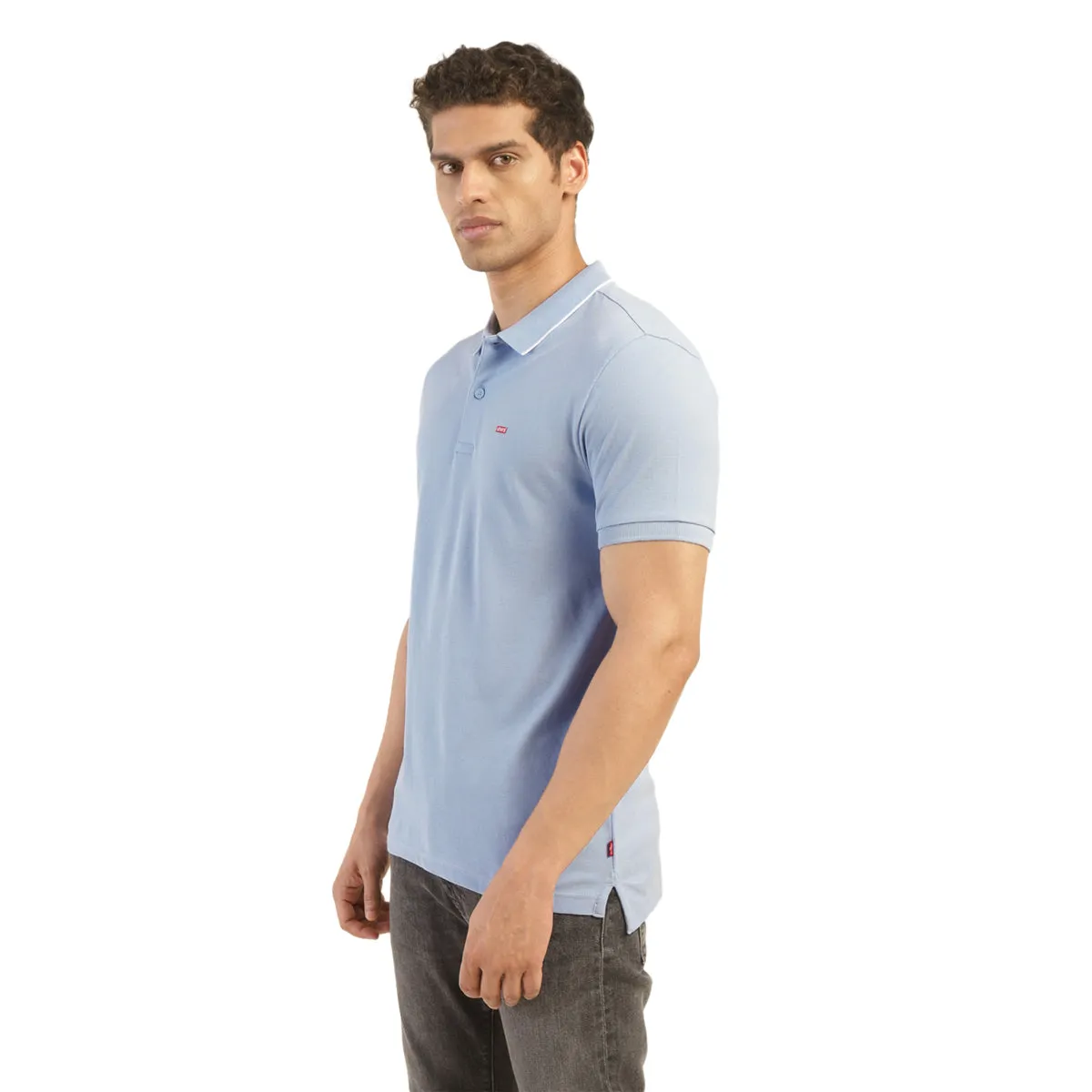 Men's Solid Polo T-shirt