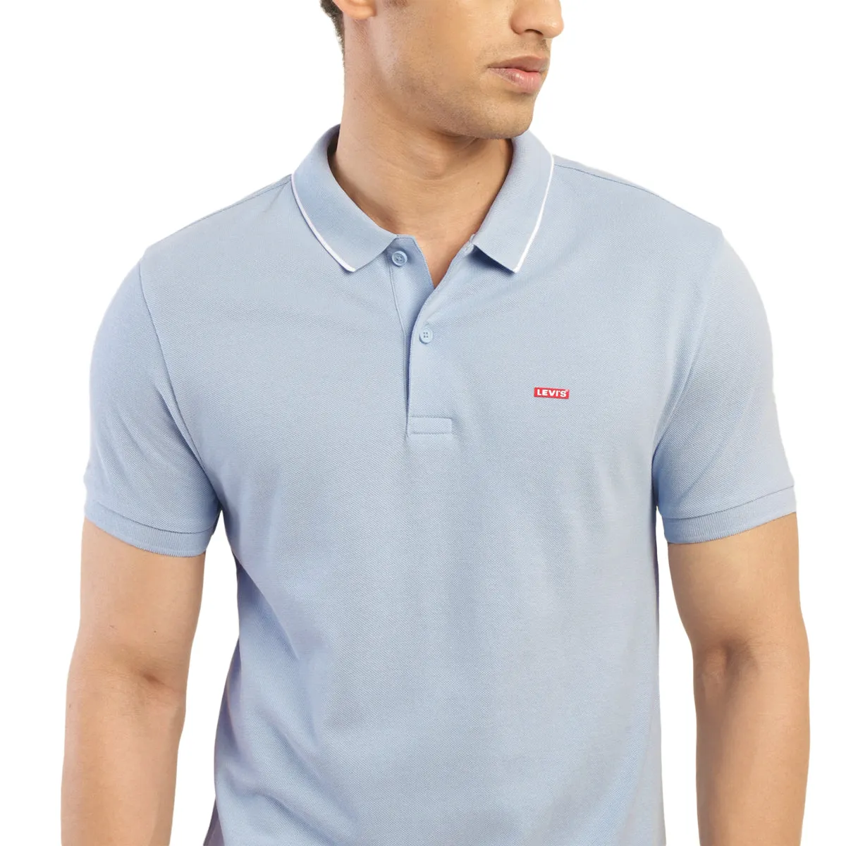 Men's Solid Polo T-shirt