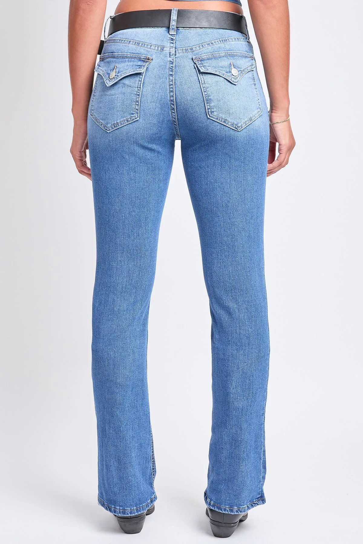 Mid Rise Bootcut Jeans W/Black Belt, Pack of 12