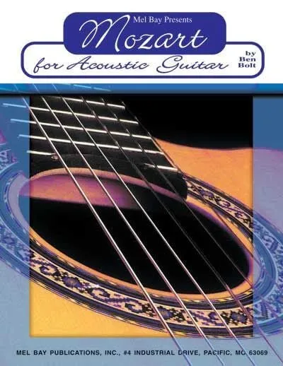 Mozart, for Acoustic Guitar (Book & CD)