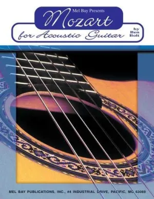 Mozart, for Acoustic Guitar (Book & CD)
