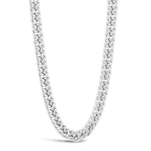 MT - Flat Curb Chain Platinum