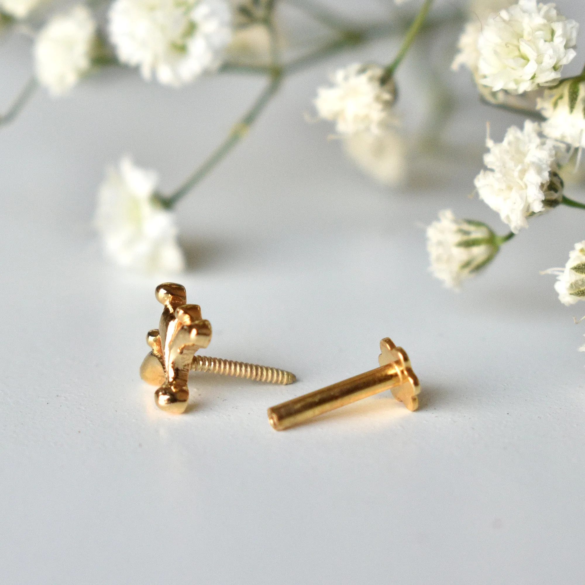 Mughal Gold Stud